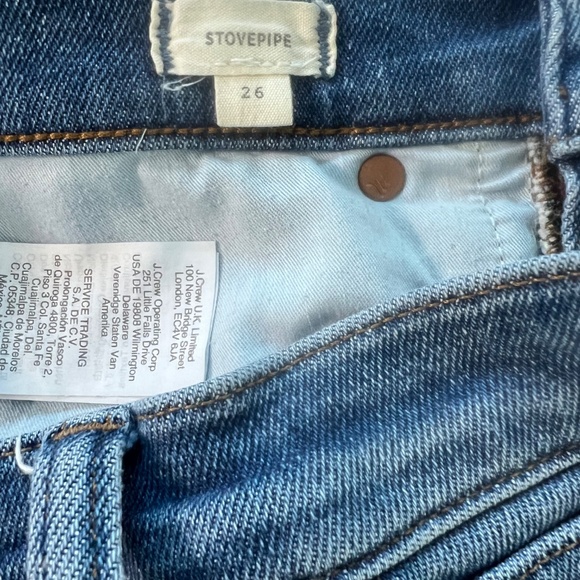 Madewell Stovepipe Blue‎ Denim Jeans Size 26 - Picture 11 of 11